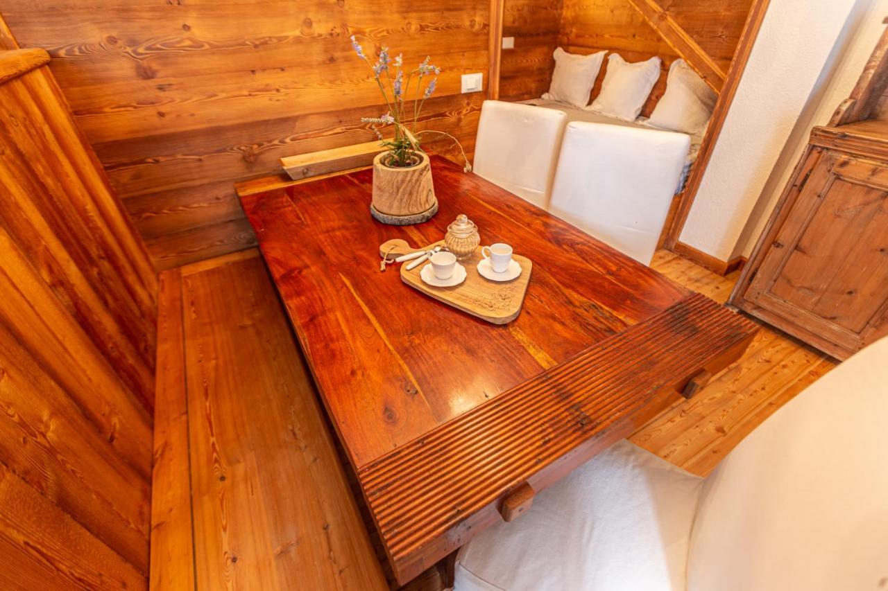 L'Atelier Du Temps - Le Petit Refuge Appartement Cogne Exteriör bild